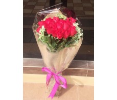 F16 20 PCS RED ROSES BOUQUET